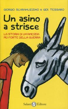 Un asino a strisce